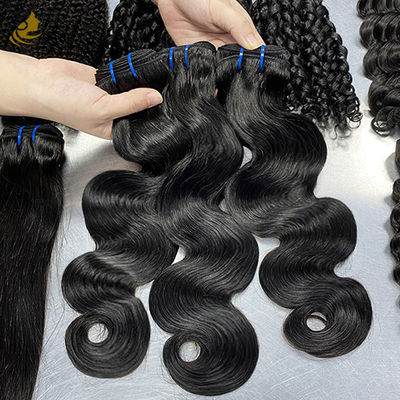 کیفیت  100% Unprocessed Brazilian Hair Wholesale Virgin Human Hair Bundles Body Wave کارخانه