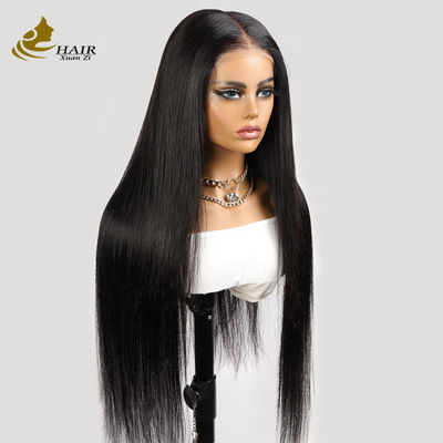 استخوان صاف بدون چسب شفاف 13X4 HD دنده جلو رنگ های طبیعی 100٪ موهای انسانی