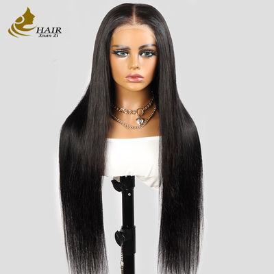 استخوان صاف بدون چسب شفاف 13X4 HD دنده جلو رنگ های طبیعی 100٪ موهای انسانی