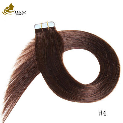 ريمي پوست انسان نوار بافت مو تمدیدات دو طرفه نوار روسی 8 "-30" طول سفارشی