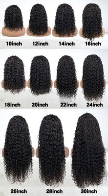 عمده فروشی شفاف 13X4 داس جلو Kinky Curl برزیلی ویرجین موهای انسانی فیروز