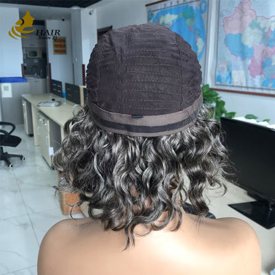 تخصيص شده گري 5*5 اچ دي بدن موج بدون چسب ابريشم بالاي کامل دنده پاروک