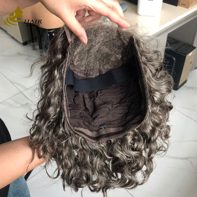 تخصيص شده گري 5*5 اچ دي بدن موج بدون چسب ابريشم بالاي کامل دنده پاروک