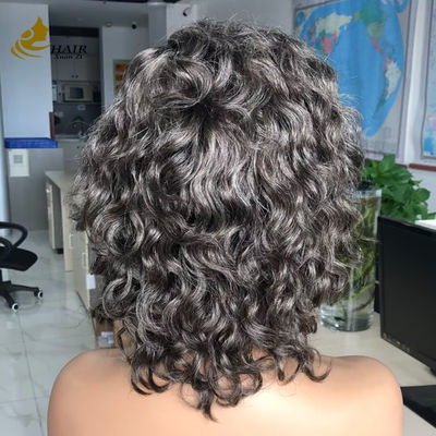 تخصيص شده گري 5*5 اچ دي بدن موج بدون چسب ابريشم بالاي کامل دنده پاروک