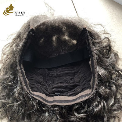 کلاه گیس فر 5*5 بدون چسب آماده استفاده، پوشیدن آسان، از قبل دکلره شده، گره های کوچک، کلاه گیس توری
