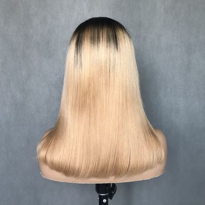 U Part Wig T1b/27 رنگ مبتدی دوستانه راست بدون چسب سبک محافظتی موی انسانی 150٪ تراکم