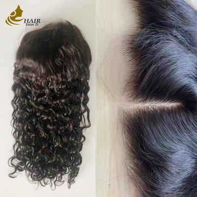 250% چگالي 20 اينچ طبيعي امواج آب سياه اچ دي 13*6 بدون چسب