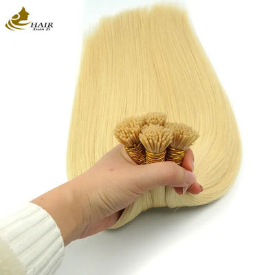 OEM کراتین I نوک تمدید موهای پیش بسته شده 50 رشته / بسته