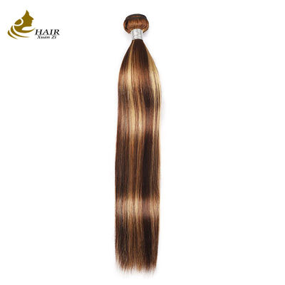پیانو 4/27 Ombre Hair Extensions Human Hair Highlight 100 بسته موی انسانی باکره