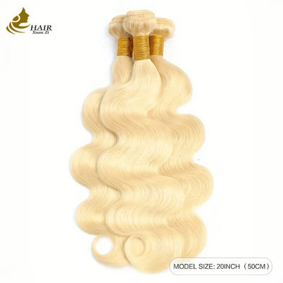 عمده فروشی دو طرفه ويتنامي موی انسانی 613# موی بلوند رنگ بدن موی موج بسته