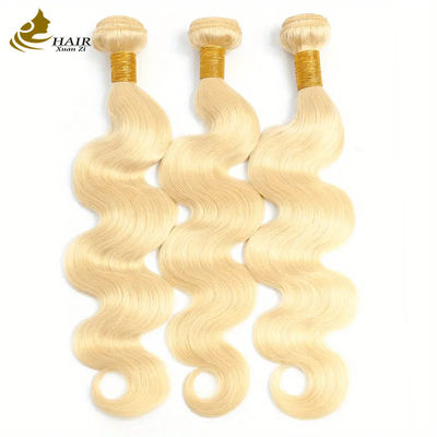عمده فروشی دو طرفه ويتنامي موی انسانی 613# موی بلوند رنگ بدن موی موج بسته