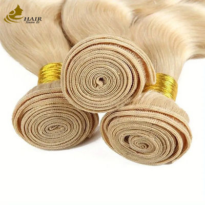 عمده فروشی دو طرفه ويتنامي موی انسانی 613# موی بلوند رنگ بدن موی موج بسته