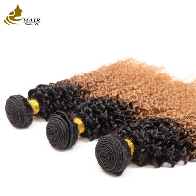 100% موهای باکره بدون پردازش 1b/27# رنگ عمده فروشی بسته های موهای انسانی برزیلی