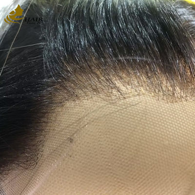 Customized Floating Button Gradient Color Human Hair Lace Wig 26inch 13*6 front lace wig